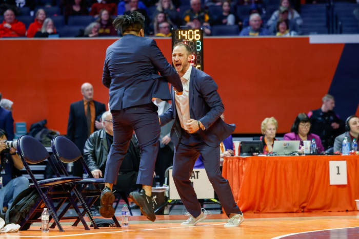 Illinois state wrestling championships February 18 2023 Nate Latsch 15378